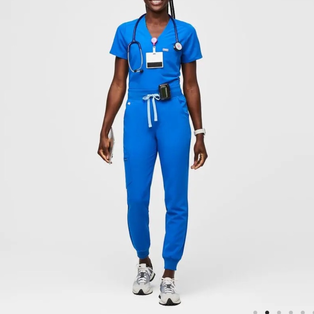 High Waisted Zamora Jogger Scrub Pants XXS Petite